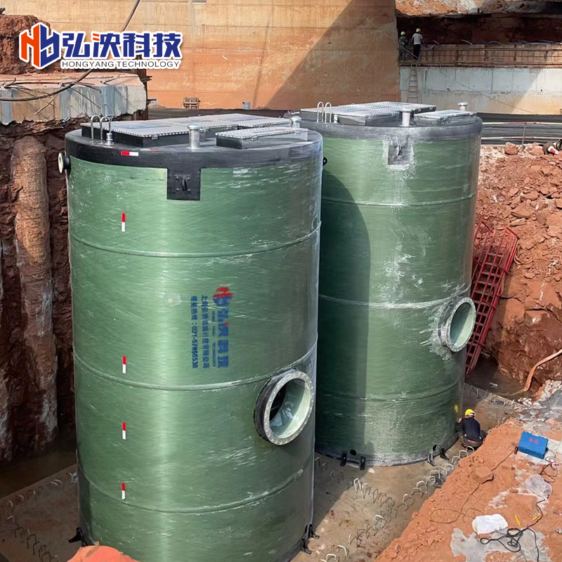 雨水排澇泵站-集成度高-節省空間