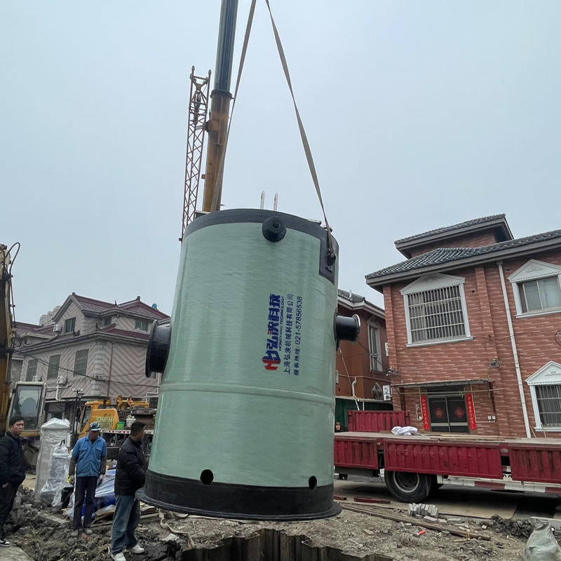 HY-GRP地埋式玻璃一體化泵站-小區污水提升