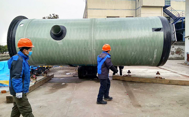 內蒙玻璃鋼泵站廠家